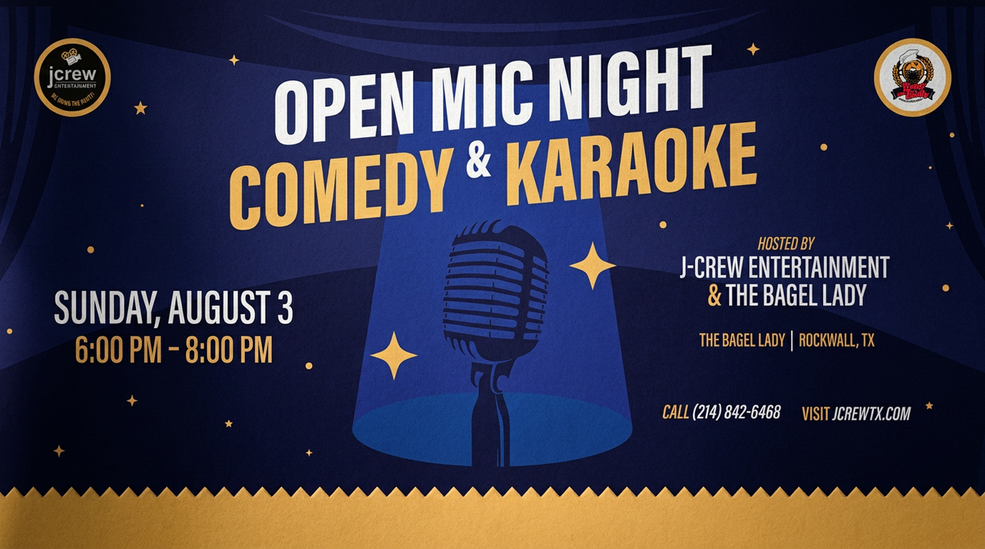Comedy and karaoke
