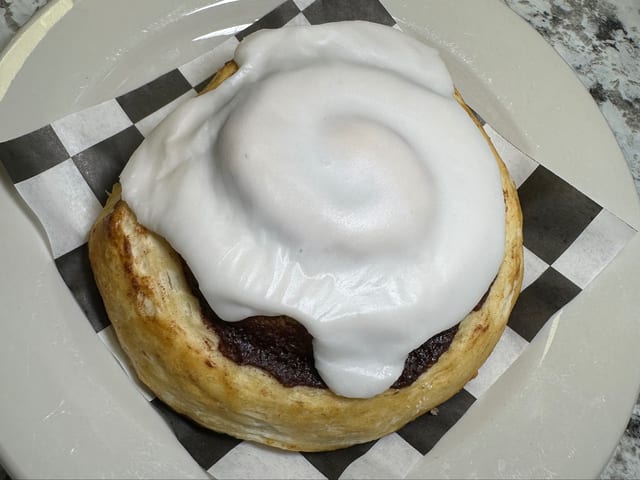 Cinnamon Roll.