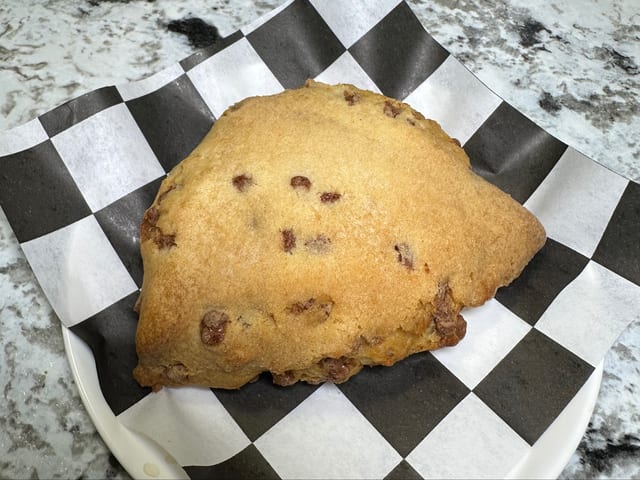 Apple Cinnamon Scone.