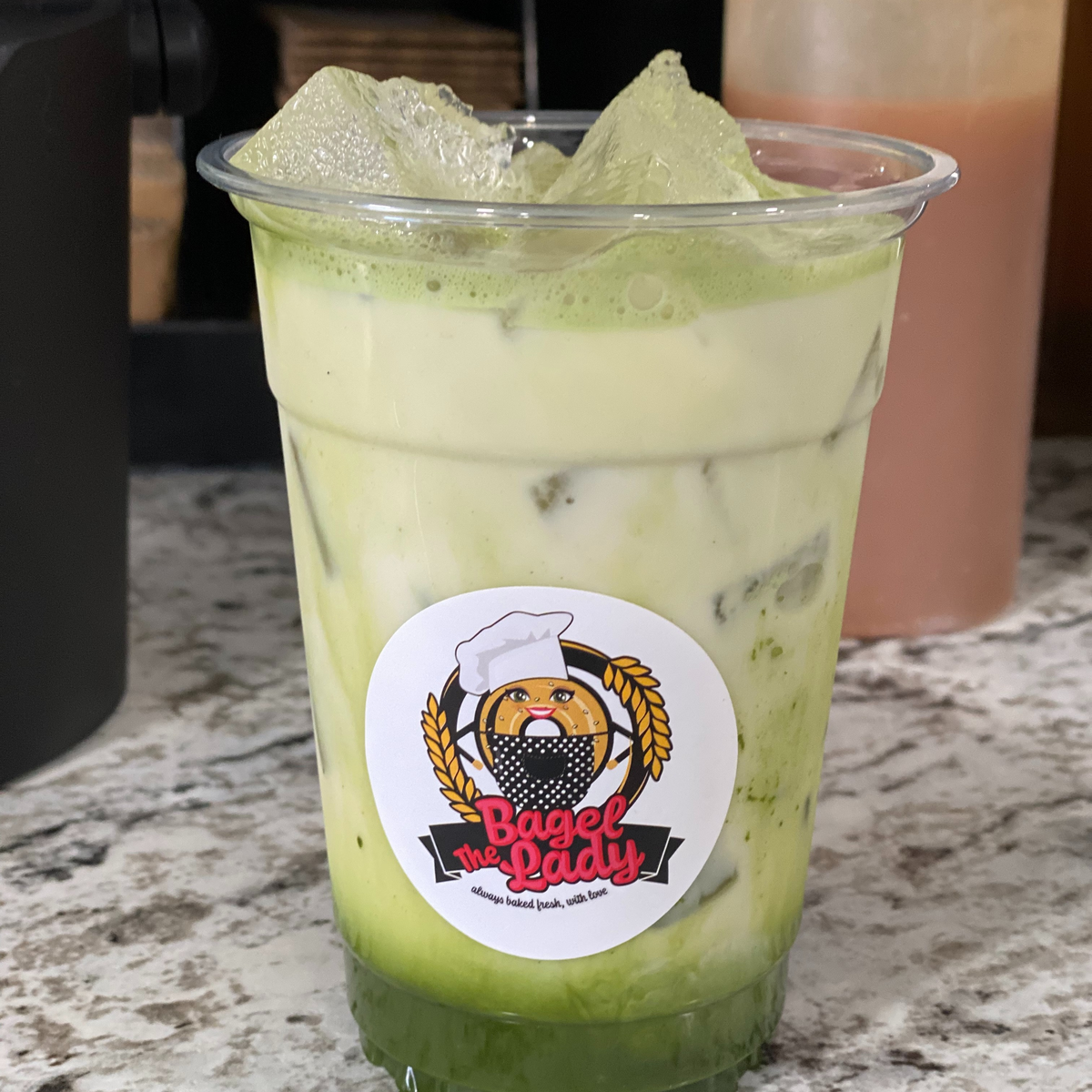 16oz Iced Matcha